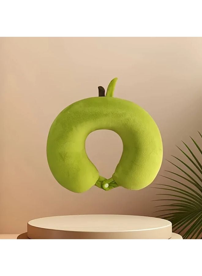 Unicorn Neck Pillow Slow Rebound U Shaped Travel Office Support Removable Cover - Image 5